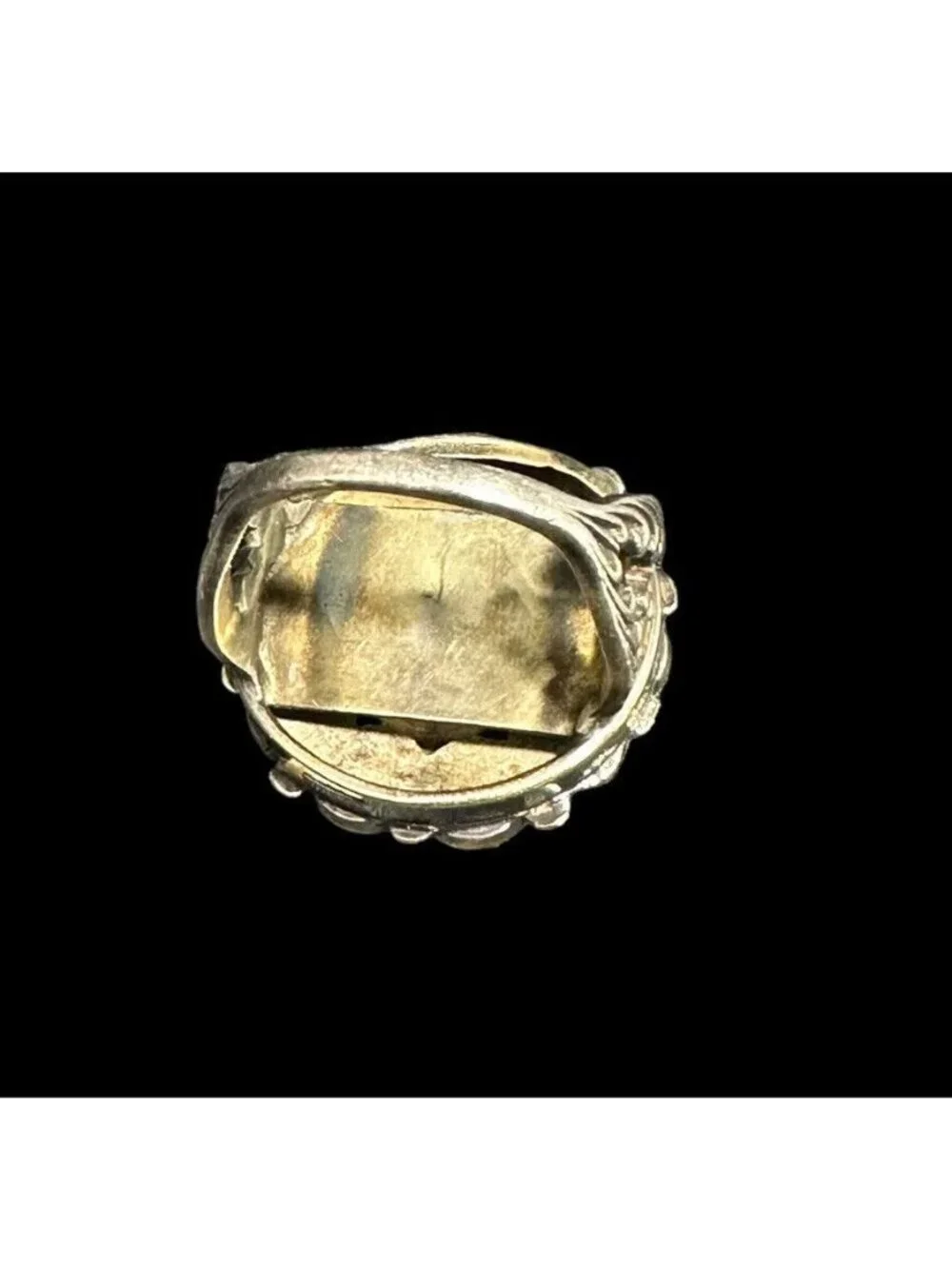 Victorian Garnet Ring antique bohemian